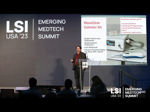 Jeff Vaitekunas Presents WaveClear at LSI USA ‘23