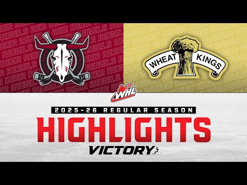 Red Deer Rebels at Brandon Wheat Kings 11/11 | WHL Highlights 2025-26