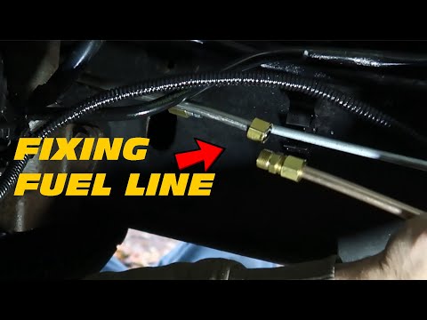 Compression Fitting on Rusty or Broken Fuel Line