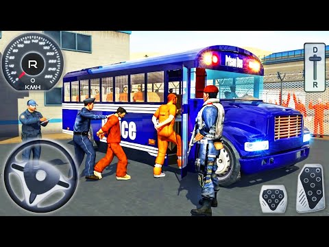 Police Bus Driving Simulator - 3D Jail Prisoner Transport Driver - Android GamePlay