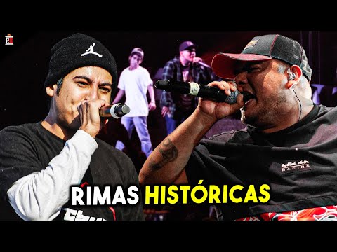 LA RIVALIDAD QUE MARCÓ EL FREESTYLE | Rimas épicas de ACZINO vs DOMINIC