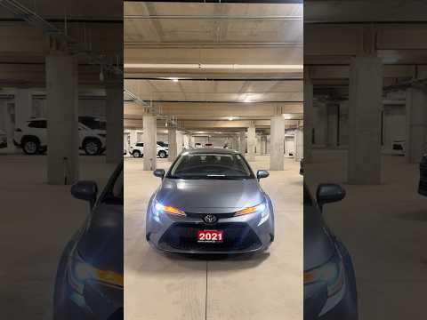 2021 Toyota Corolla in Blue for sale at North London Toyota in London, ON