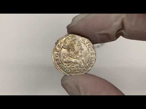 Zygmunt II August, Grosz na stopę polską 1567, Tykocin - PIĘKNY