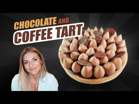 Homemade Coffee Tart | Coffee & Chocolate Tart Recipe