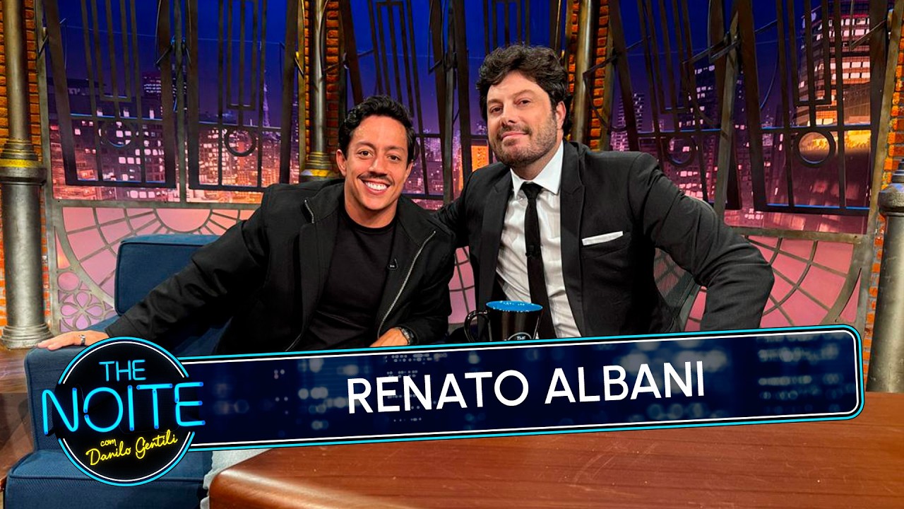 Interview with comedian Renato Albani | The Noite (05/26/21)