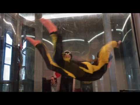 Flying in a wind tunnel. MegaFun