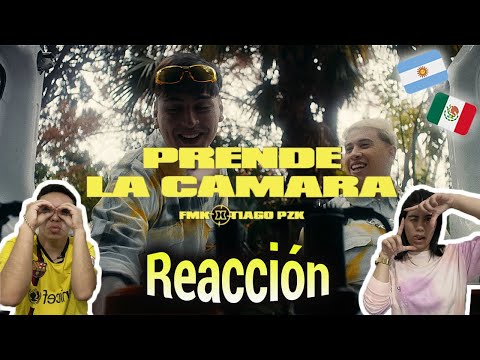 🇦🇷🇲🇽MEXICANOS REACCIONAN II FMK, Tiago PZK - Prende la Cámara (Official Video) 📸💙