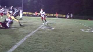 preview picture of video 'Commerce football - Deon Brock TD - 09252009'