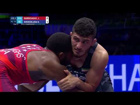 Jordan Burroughs (USA) vs Mohammad Nokhadilarimi (IRI) - Final World Championsships