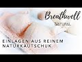 DER Modische BH Mit Einlagen Aus Naturkautschuk Anti Milben Anti Schimmel Breathwell Natural