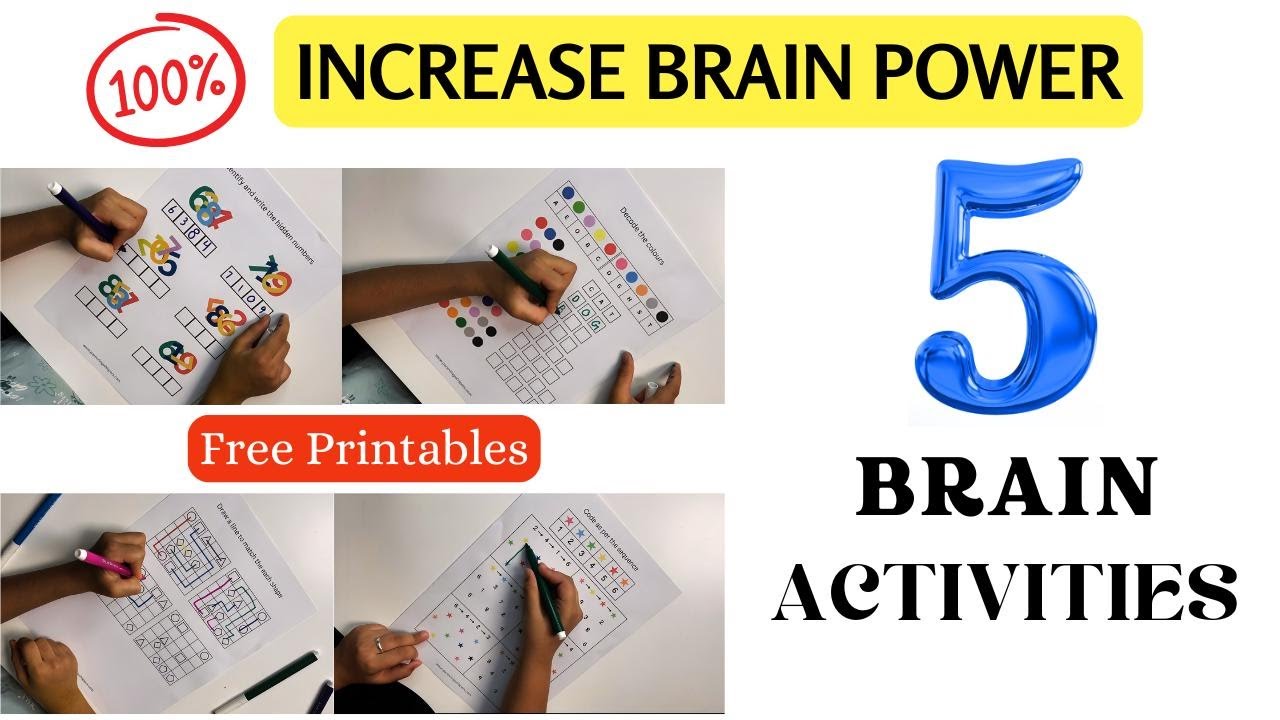 5 Brain gym Activities For Kids | Brain Gym (Age 5+)