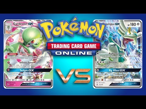 Gardevoir GX vs Drampa GX / Garbodor - Pokemon TCG Online Gameplay