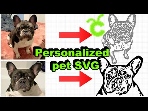 Make Your Own Pet SVG     (Cricut made personalized pet decal tutorial)