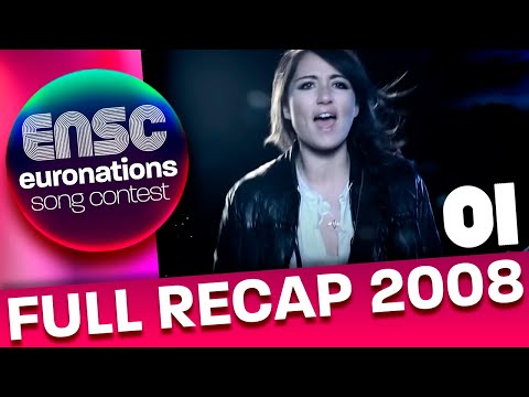 Euronations Song Contest 01 Highlights | 2008 All Finalists Ranked | Unofficial Eurovision