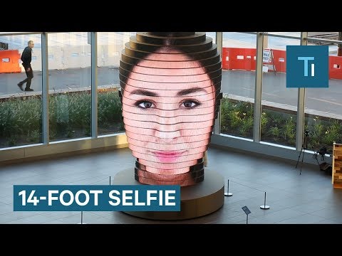 Larger Than Life Selfie Sculpture