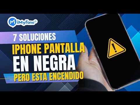 🚨 iPhone con pantalla negra pero funciona ✨ ¡Soluciónalo en 7 pasos!