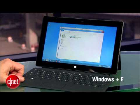 CNET How To - Getting around on the Microsoft Surface