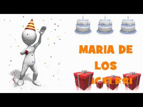 ¡FELIZ CUMPLEAÑOS MARIA DE LOS ANGELES!