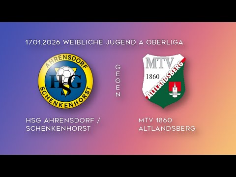 livestream - OL wJA - HSG gg. MTV 1860 Altlandsberg