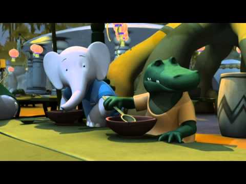 Babar and the Adventures of Badou – 47 – Totem Talkers / The Wisdom Toad - Kids TV Series, Kingdom Kids Zone - Treehouse Direct