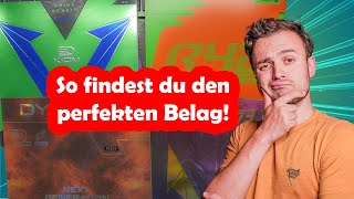 Tischtennis Beläge verstehen! Hybrid, China und Tensor Beläge