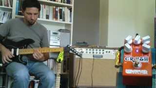 Video thumbnail for WAMPLER CRUSH THE BUTTON - CHARVEL CH1A Japan by JokeAndRazz