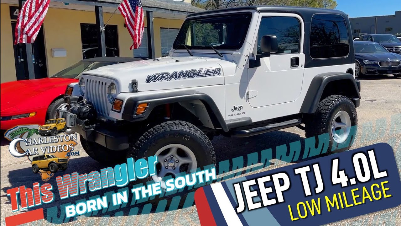 Here's a 2003 Jeep Wrangler TJ 4.0L w/ 70K Miles for $21000 ...