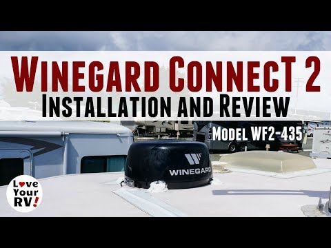 Winegard ConnecT 2.0 Installation and Review (Model WF2-435)