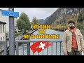 Interlaken In The Rain Night Walk Tea Calm Swiss Night Life