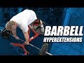 Exercise Index - Barbell Hyperextensions