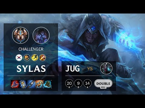 Sylas Jungle vs Ekko - KR Challenger Patch 10.11