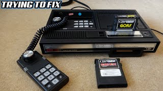 BROKEN 1980s CBS ColecoVision Home Video Game Console - Trying to FIX