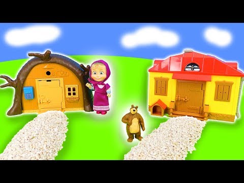 Mascha und der Bär Spielzeuge: Puppen, Bärenhaus & Maschas Spielhaus | Spielzeug für Kinder