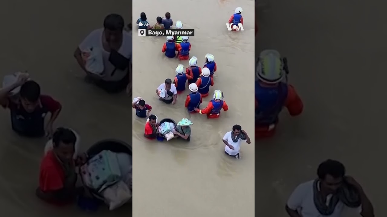 Thousands More Forced to Flee Homes as Floods Continue to Overwhelm Parts of Myanmar | VOA News