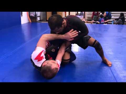 Sauleh and Vinayak - Jiu Jitsu Sparring - 2018-04-07