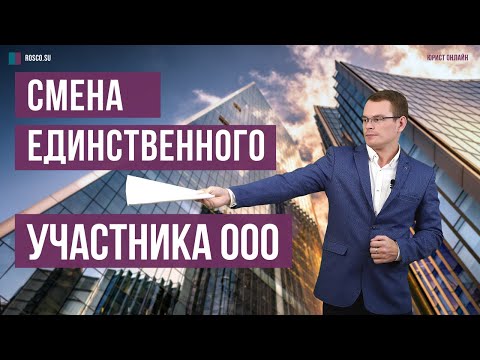 Смена единственного участника ООО