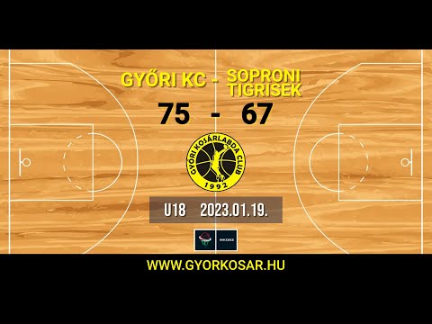 Győri KC - Soproni Tigrisek - 2023.01.19. Regionális Fiú Junior Vas megyei bajnokság - Best of GYKC
