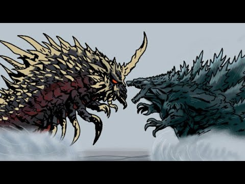 Godzilla vs Battra - Godzilla Monster Apocalypse