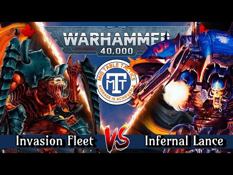 Warhammer 40k Battle Report: Tyranids VS Chaos Knights