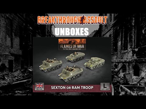 Battlefront "Sexton and Ram Troop" Unboxing