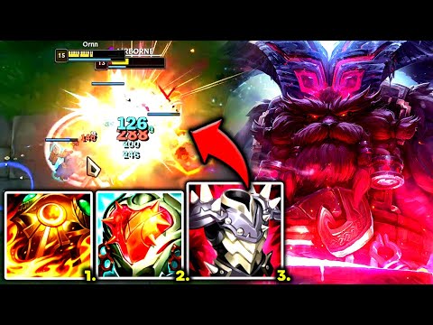 ORNN TOP IS CLEARLY 100% NOT BALANCED (UNSTOPPABLE) - S13 ORNN TOP GAMEPLAY! (Season 13 Ornn Guide)