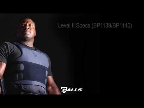 Galls G-Force Concealable Ballistic Vest - Technical Specifications