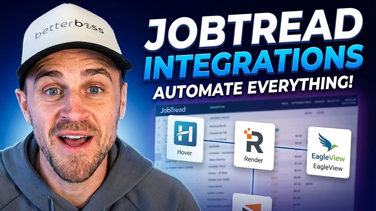 Use These JobTread Integrations (Hover, Render & EagleView)!
