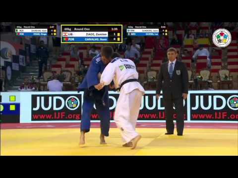 Nuno Carvalho - Judo Grand Slam Abu Dhabi 2015 - Round 1
