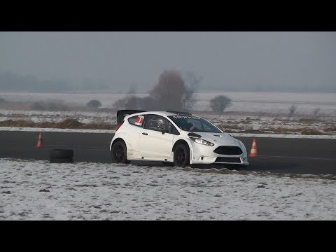 Katarzyna Jaskuła-Terlikowska, Ford Fiesta Proto - II Power Stage Bednary - 10.02.2018