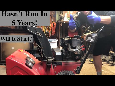 Fixing A Snowblower That's Been SITTING For Years!