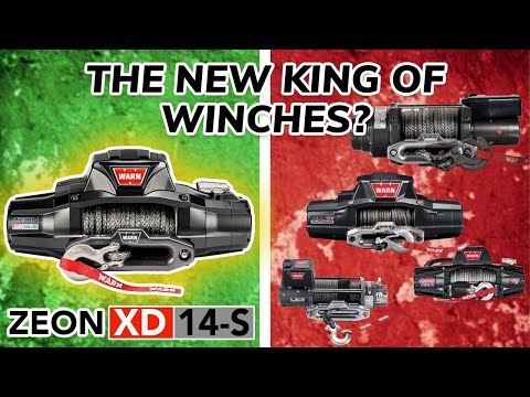 Check out the NEW Warn Zeon XD Winch: Is This the Best High-Powered Winch for Off-Roading?