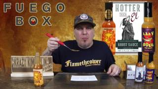 March 2017 Fuego Box Hot Sauce Review