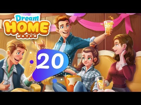 Dream Home Match Day 20 - Garden 3 -   Gameplay Walkthrough