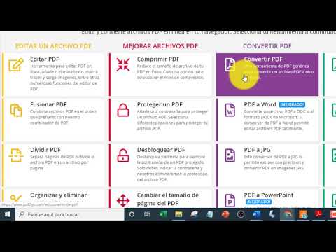 ¡Edita documentos en pdf, conviértelos a diferentes formatos y más!